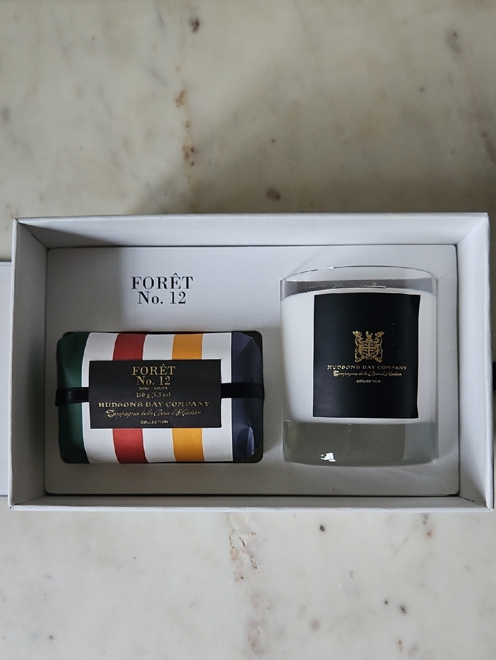 HUDSON'S BAY: NEW  Forêt No.12 Candle & Soap Gift Set